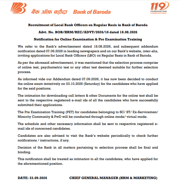 bob-lbo-exam-date-2026