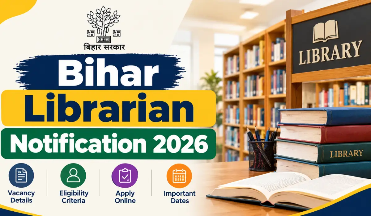 bihar librarian notification 2026