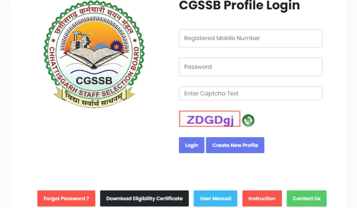 CG SET Admit Card 2026