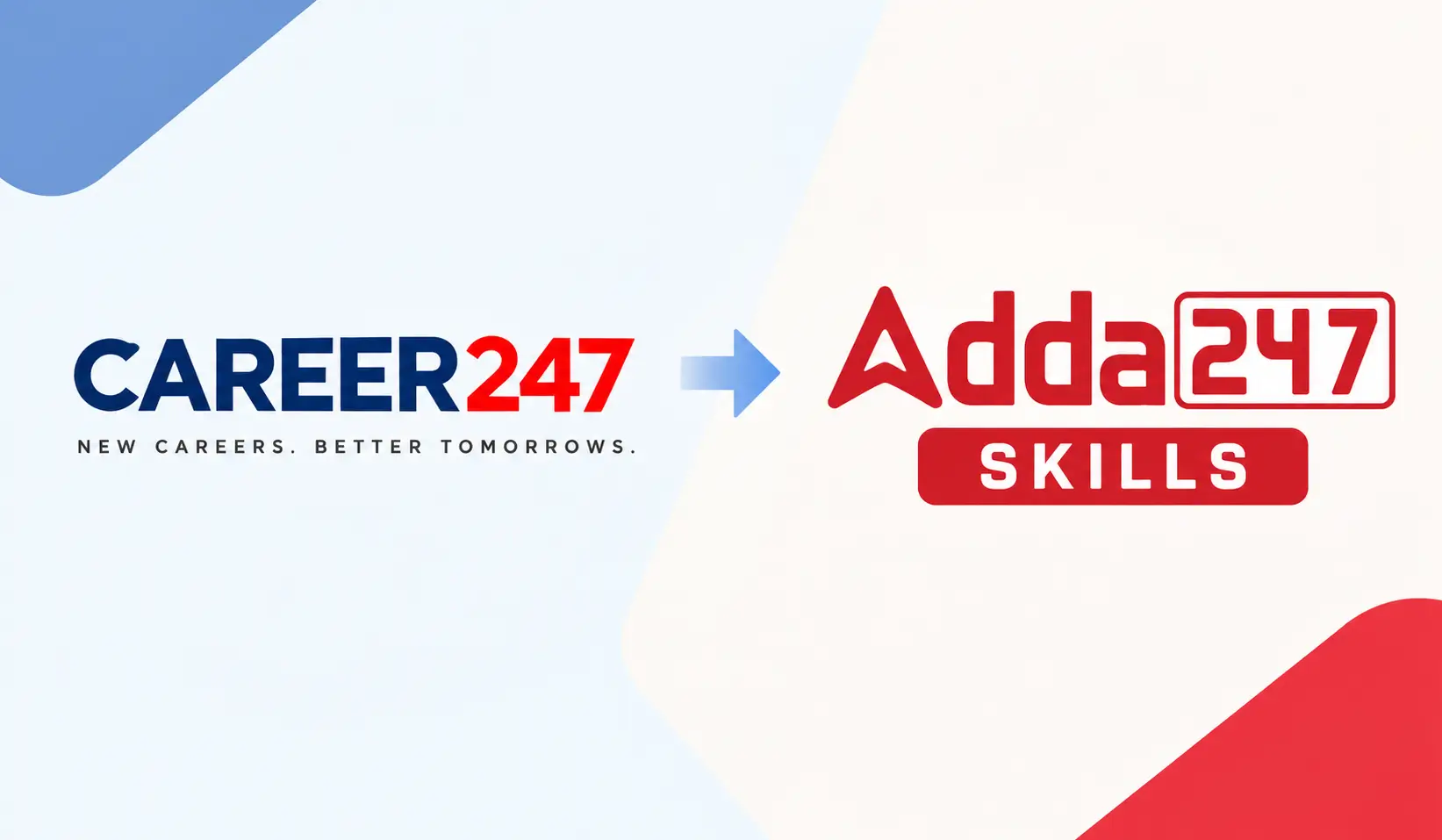 Career247 to Adda247 Skills Rebrand