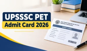 upsssc pet admit card