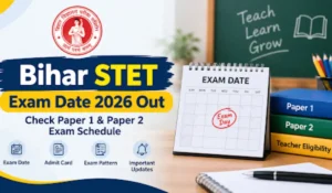 Bihar STET Exam Date