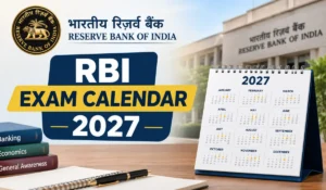 RBI Exam Calendar