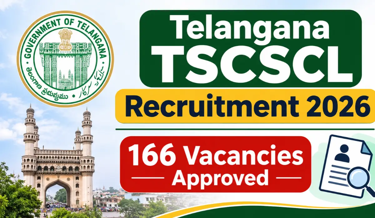 Telangana TSCSCL Recruitment 2026