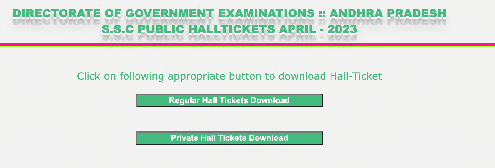 AP SSC Hall Ticket 2023 Out for Class 10th, Direct Download Link_50.1