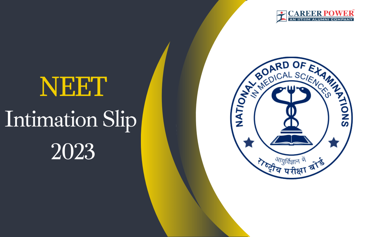 NEET City Allotment 2023 Out, City Intimation Slip Link
