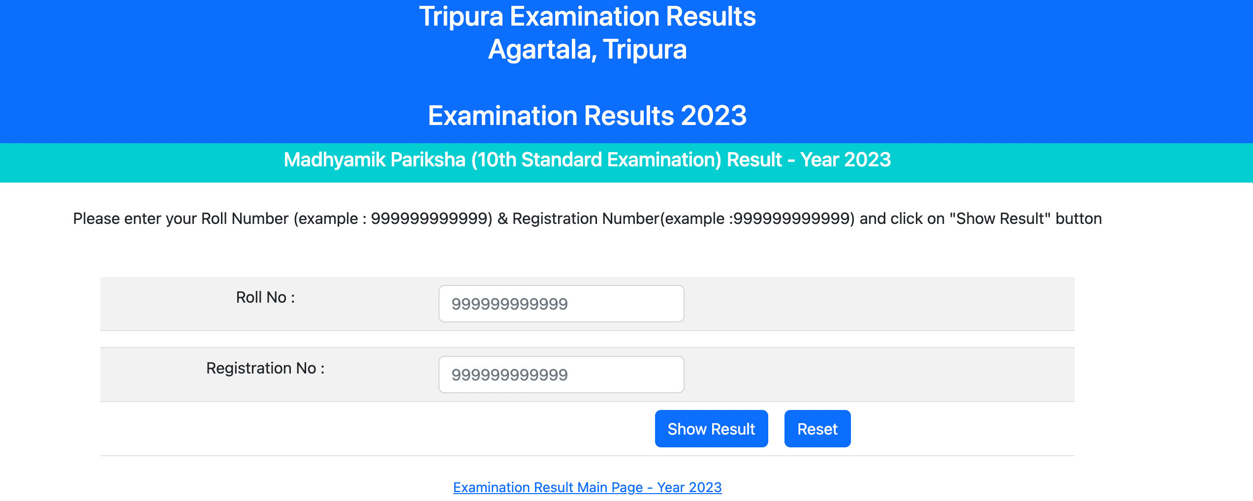 Tripura Madhyamik Result 2023 Out, TBSE Class 10 Result Link_60.1