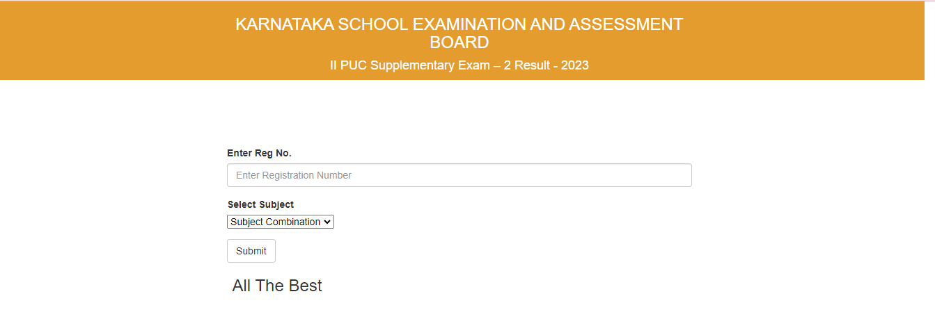 Karnataka 2nd PUC Supplementary Result 2023 Available for Exam 2 Direct Result Link_60.1