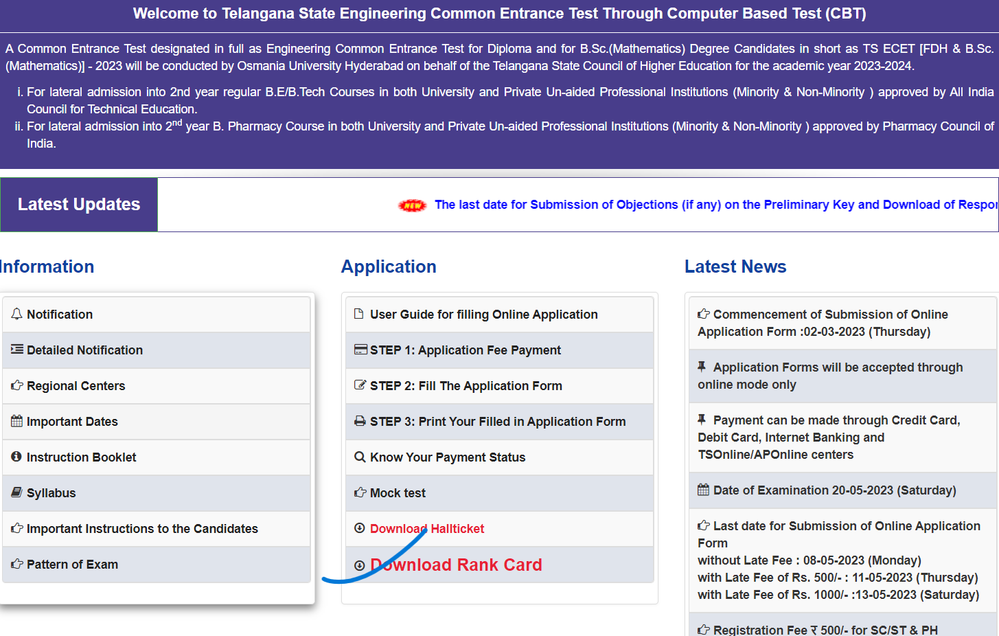 TS ECET Results 2023 Out, Telangana ECET Rank Card and Result Link_4.1
