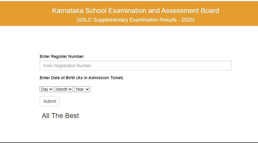 SSLC Supplementary Result 2023 Out, Karnataka SSLC Result Link_11.1
