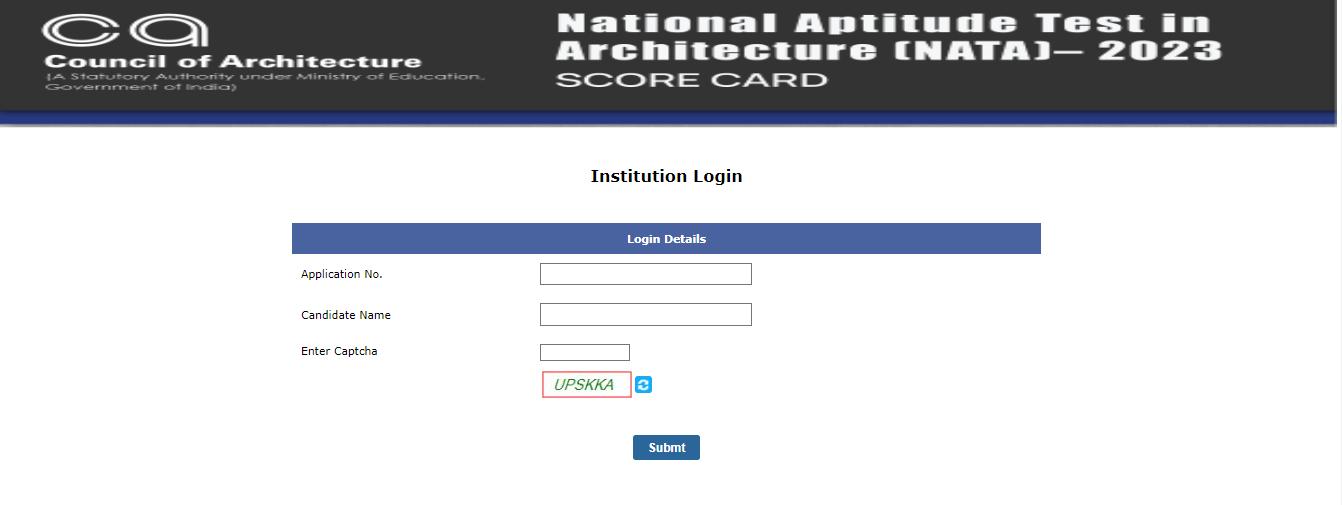 NATA Answer Key 2023 Phase 3 Out, NATA Response Sheet Link_5.1
