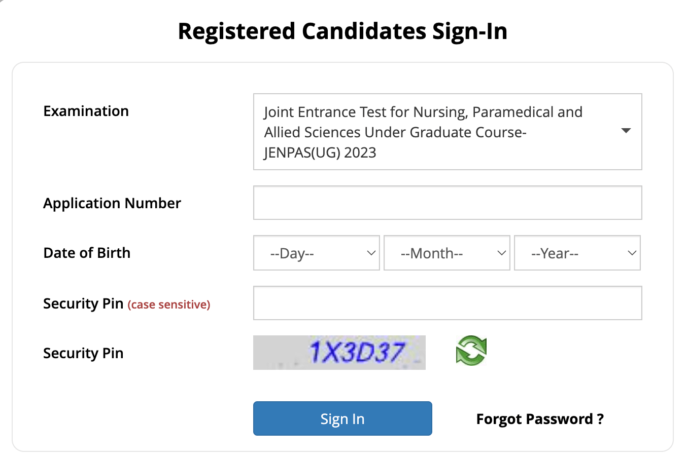JENPAS UG Result 2023 Out, Check JENPAS Results and Rank Card_5.1