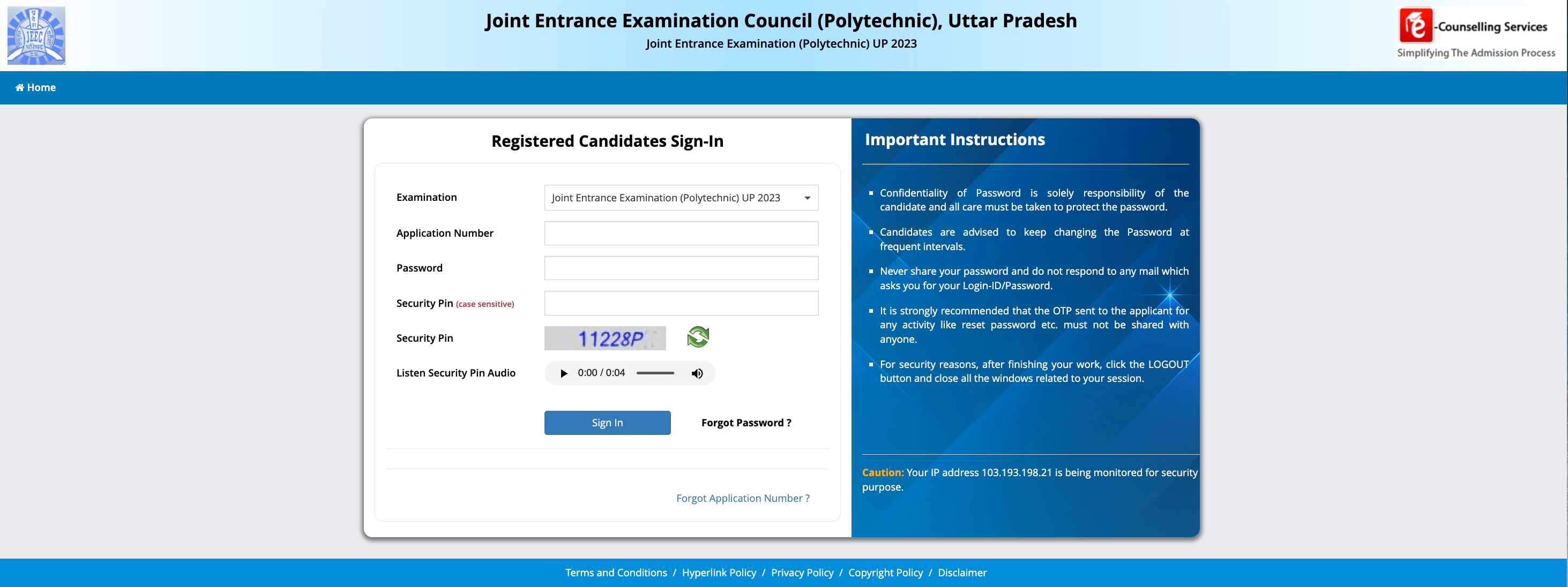 JEECUP Admit Card 2023 Out, UP Polytechnic Admit Card Link_5.1