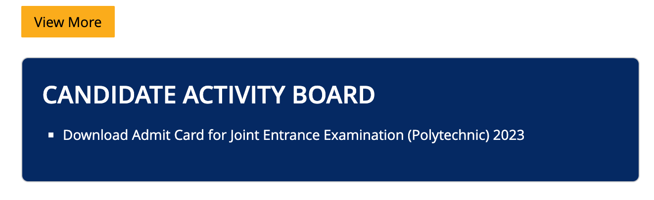 JEECUP Admit Card 2023 Out, UP Polytechnic Admit Card Link_4.1