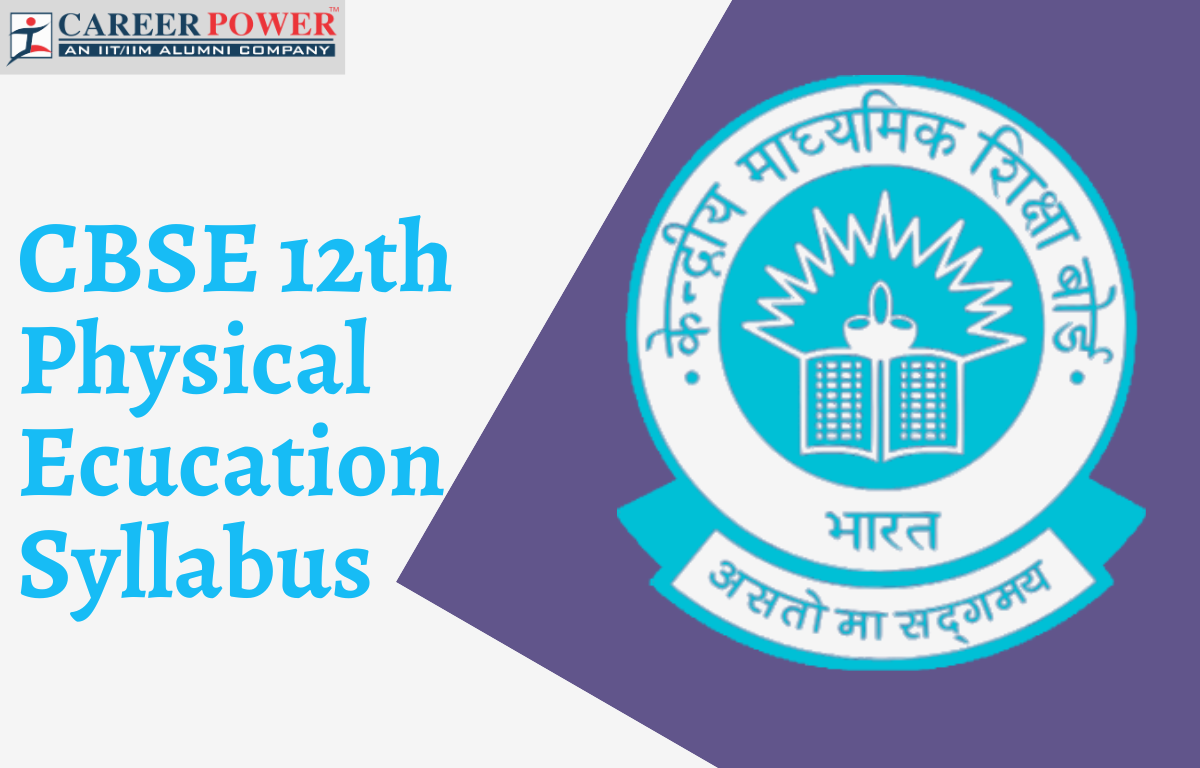 CBSE Class 12 Physical Education Syllabus 2025, Download PDF