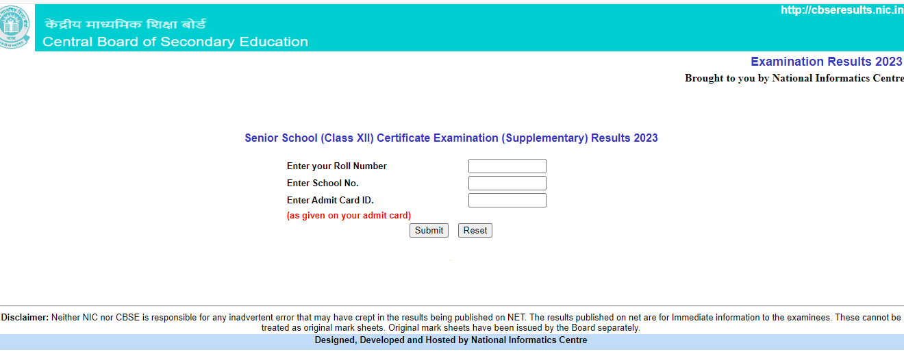 CBSE Class 12th Compartment Result 2023, CBSE 12th Supply Result Link_5.1