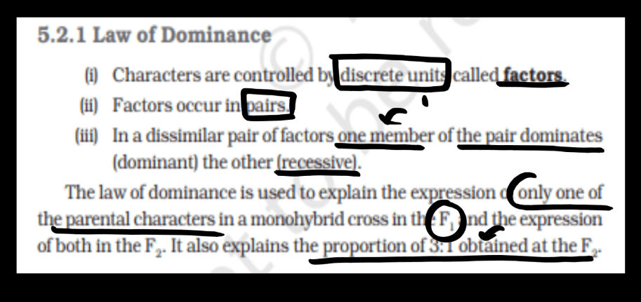 Basic Concepts and Terms of Genetics - Mendel's Experiment_5.1