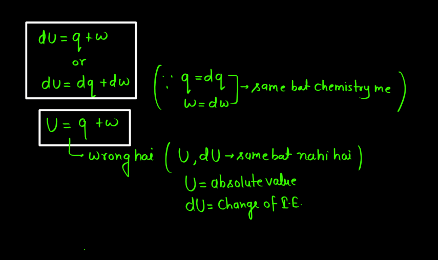 First Law of Thermodynamics - Equation, Derivation, Limitations_4.1