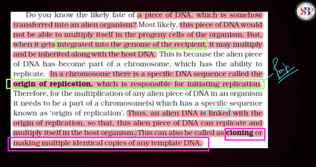 Biotechnology Principles and Processes Class 12 Notes_8.1