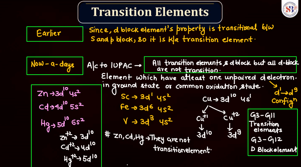 D and F Block - Introduction, Physical Property, Melting Point and Boiling Point_11.1