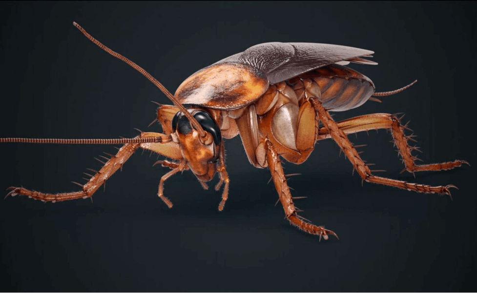 Cockroach Structure - Anatomy, Muscular and Nervous Tissue_5.1