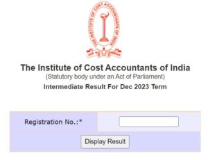 ICMAI Result Dec 2023 Out, CMA Inter, Final Pass Percentage, Toppers_3.1