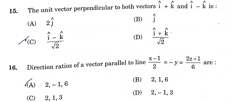 CBSE Class 12 Maths Answer Key 2024, Question Paper Analysis All SETs 1,2,3,4_7.1