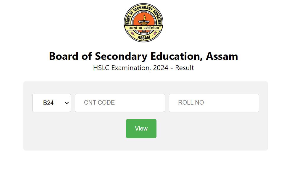 Assam HSLC Result 2024 Out, SEBA Class 10th Result Link_3.1
