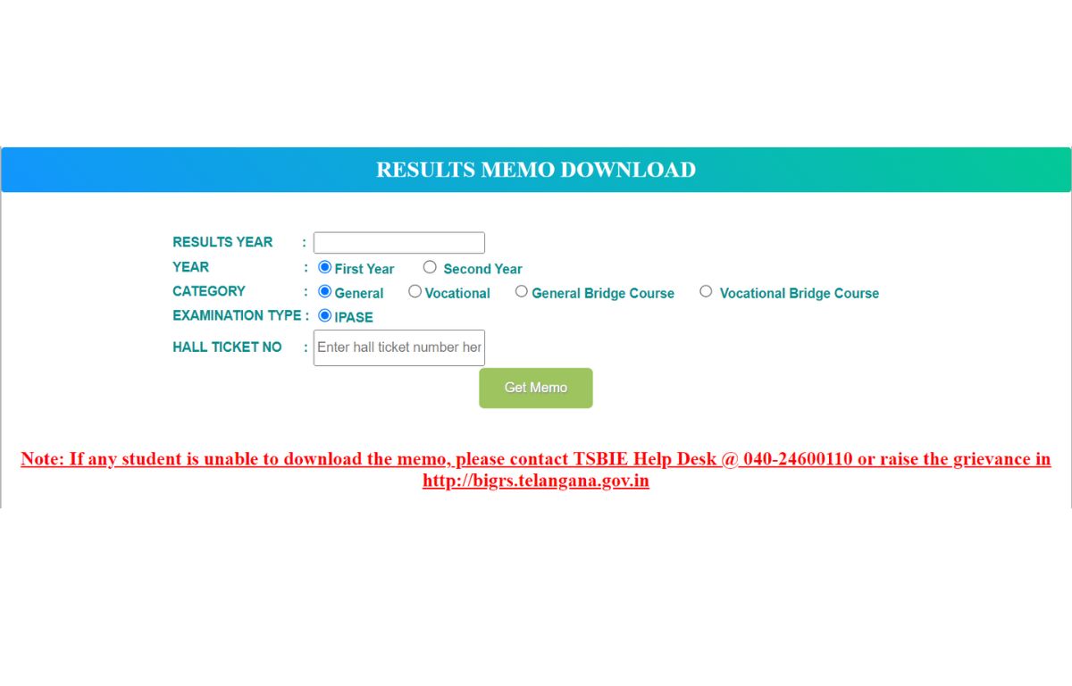 TS Inter Results 2024 Out, Telangana TSBIE 1st, 2nd Year Result Link