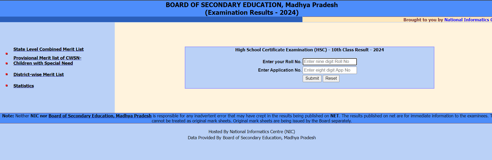 MP Board 10th Result 2024 Link Out, 10वीं कक्षा रिजल्ट यहां देखें_3.1