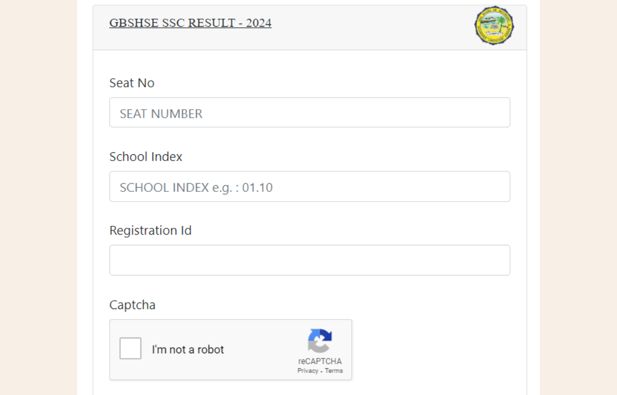 Goa Board 10th Result 2024