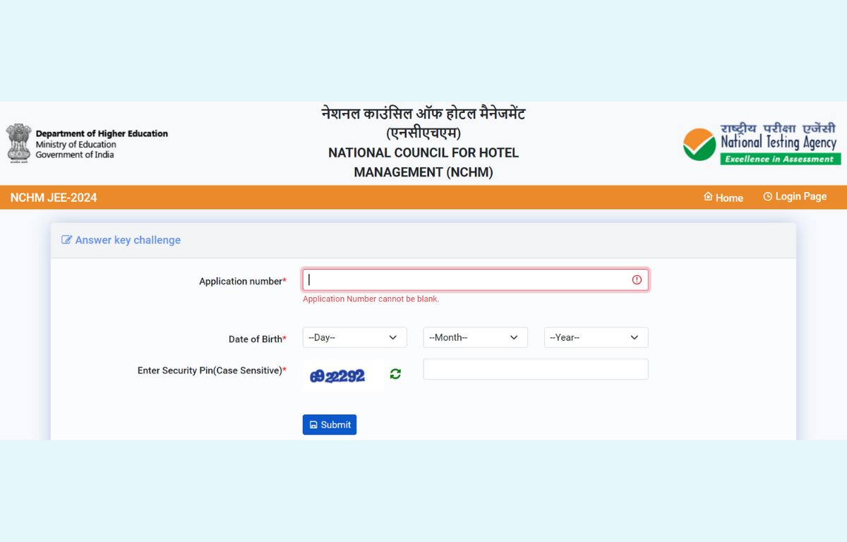 NHM JEE Answer Key 2024