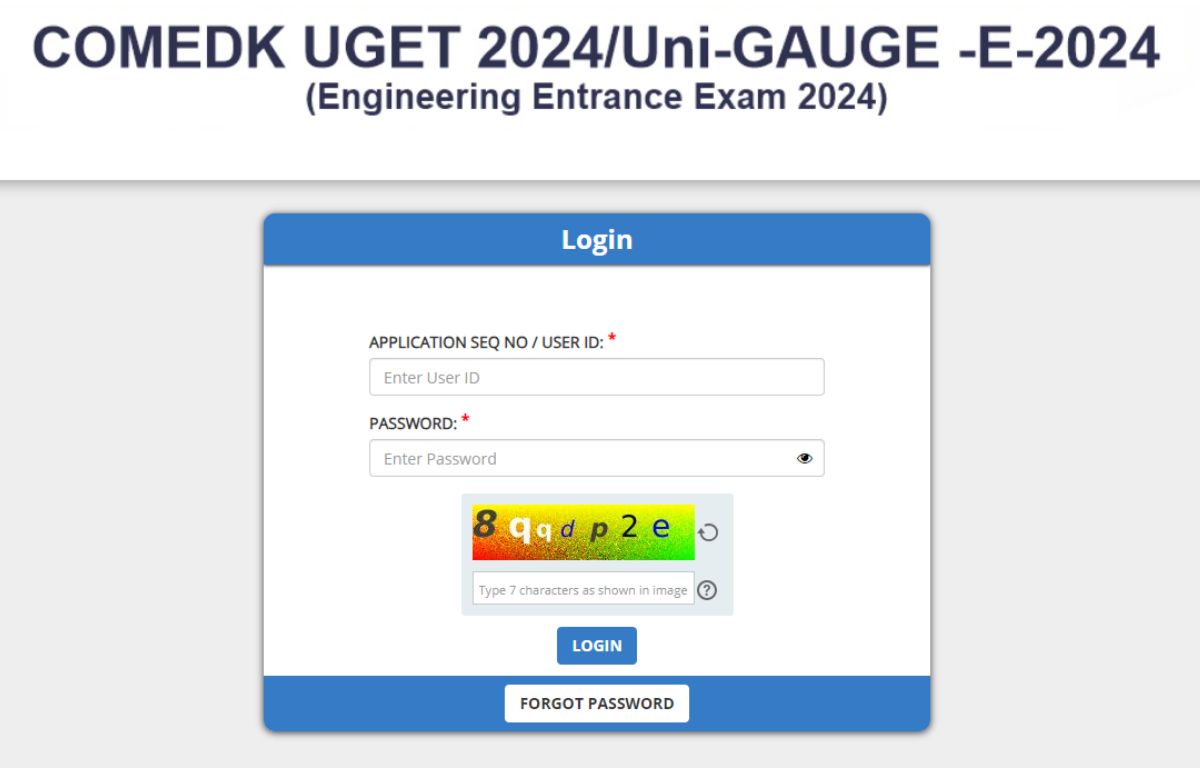 COMEDK UGET Result 2024