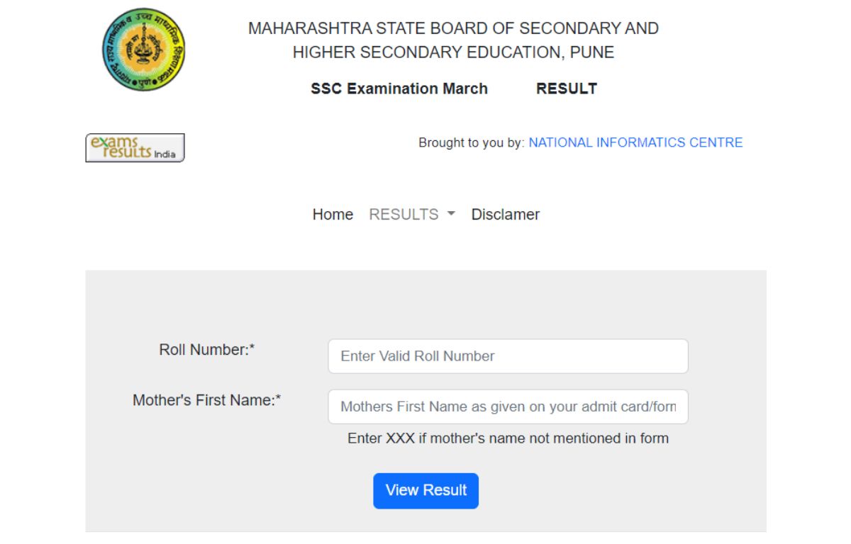 Maharashtra SSC Result 2024