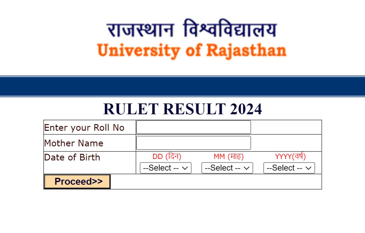 RULET Result 2024