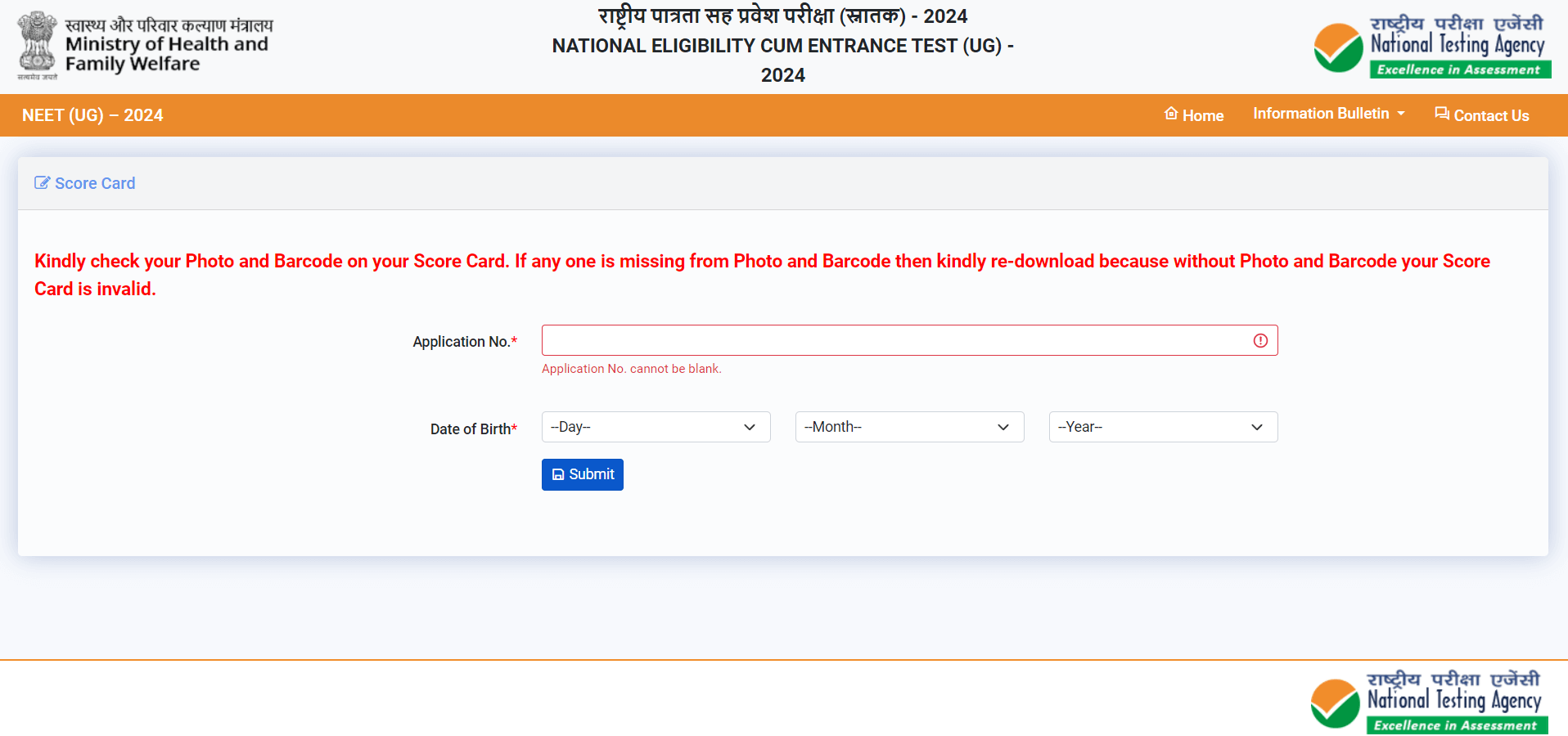 NTA NEET Scorecard 2024 Released, Direct Link to Check Your Marks_3.1