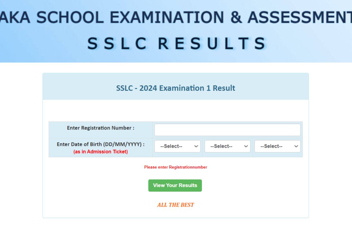 Karnataka SSLC Revaluation Result 2024 Out at kseab.karnataka.gov.in