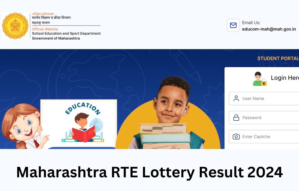 RTE Lottery Result 202425 Maharashtra Out, Download Merit List PDF at