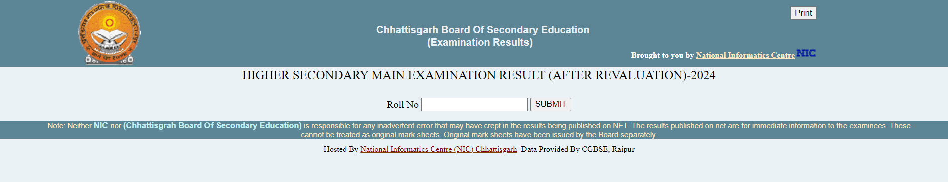 CGBSE 12th Revaluation Result 2024 Declared at cgbse.nic.in, Direct Link here_3.1