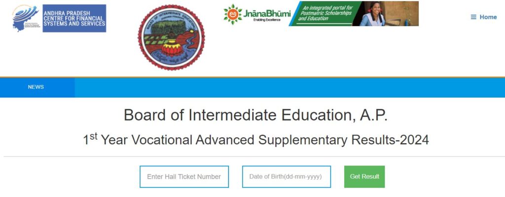 AP Inter Supplementary Results 2024 Out, 1st Year Supply Result Link Active_5.1