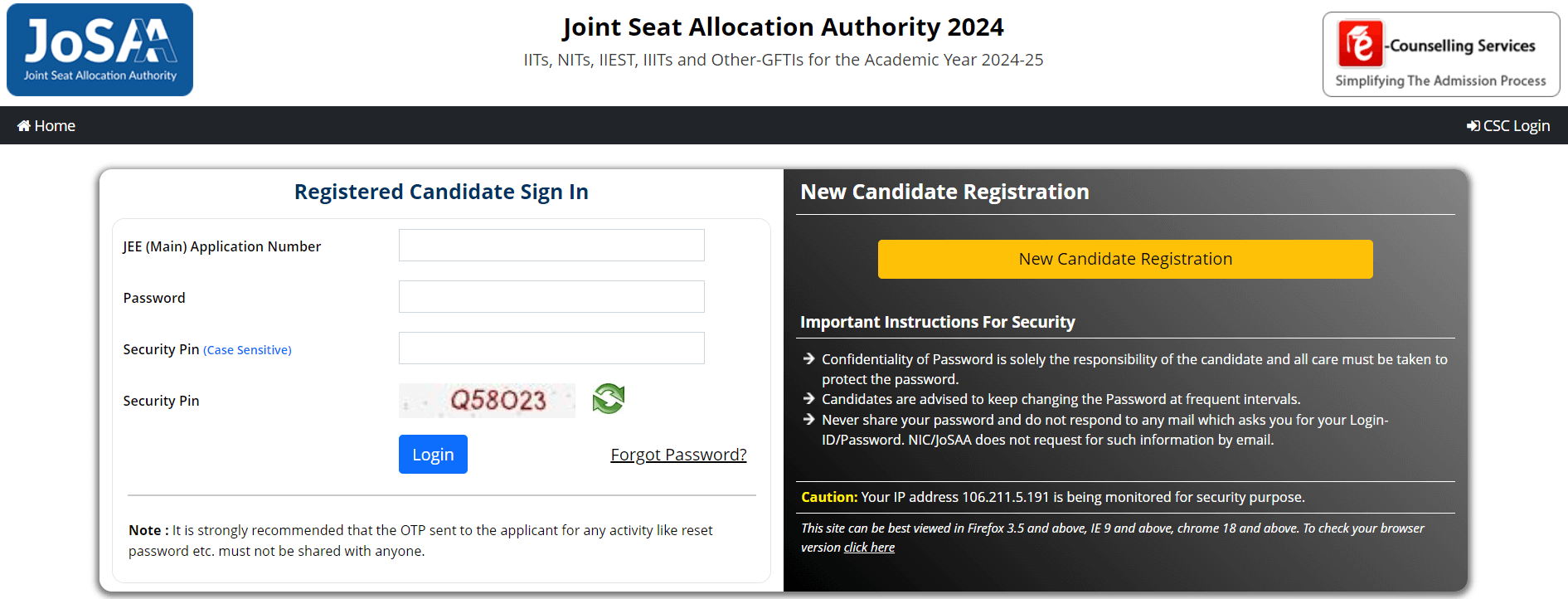 JoSAA Round 2 Seat Allotment Result 2024 Out at josaa.nic.in, Direct Link here_3.1