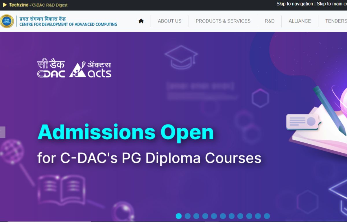 CDAC C-CAT Admit Card 2024