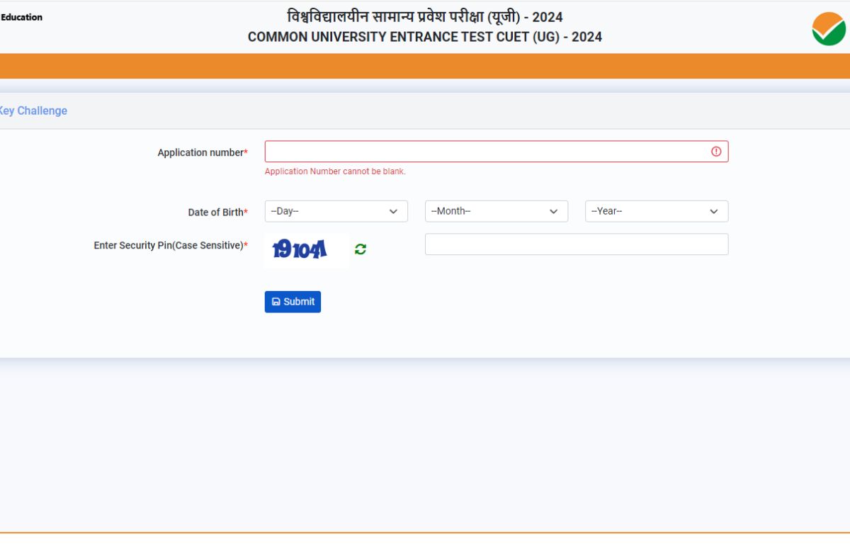 CUET UG Re Exam 2024 Answer Key