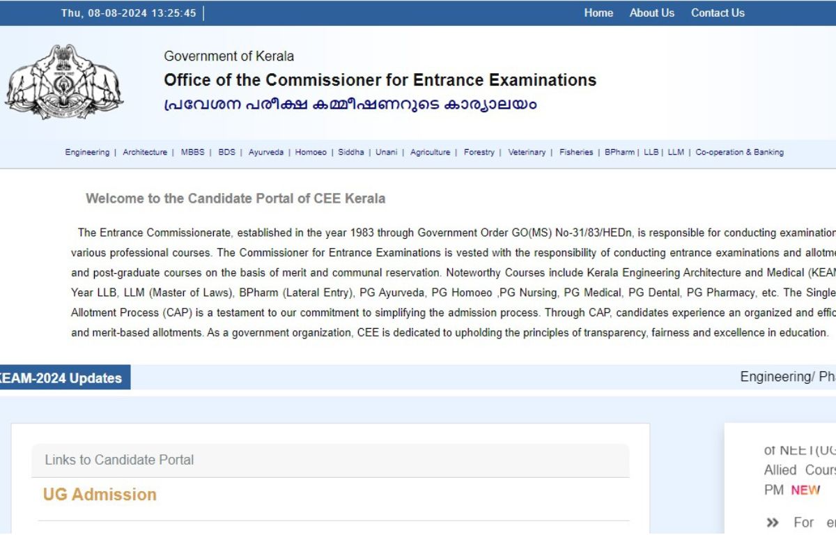Kerala NEET Merit List 2024