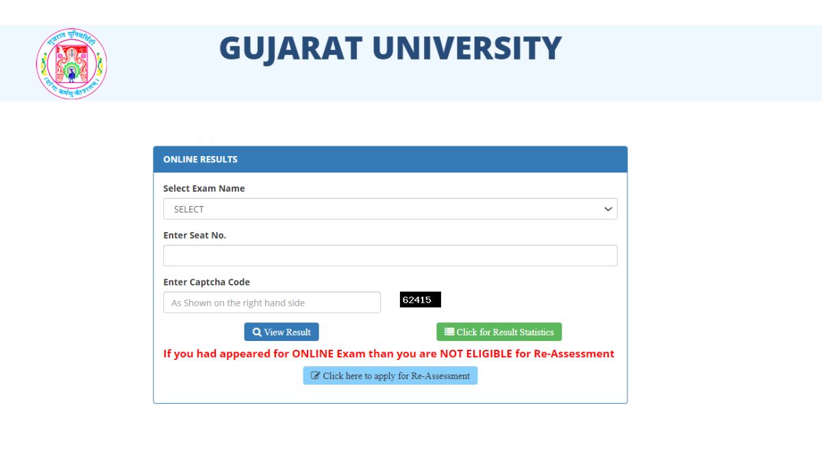 Gujarat University Result