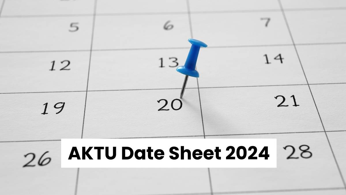 AKTU Date Sheet 2024