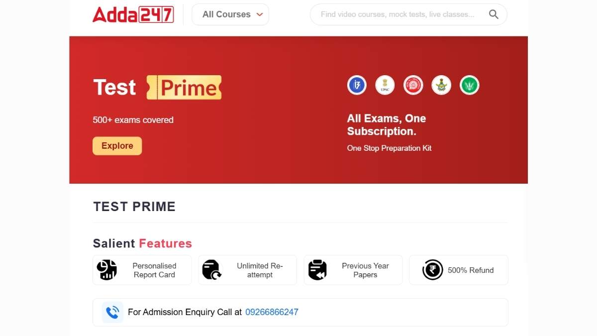 Adda247 Test Prime
