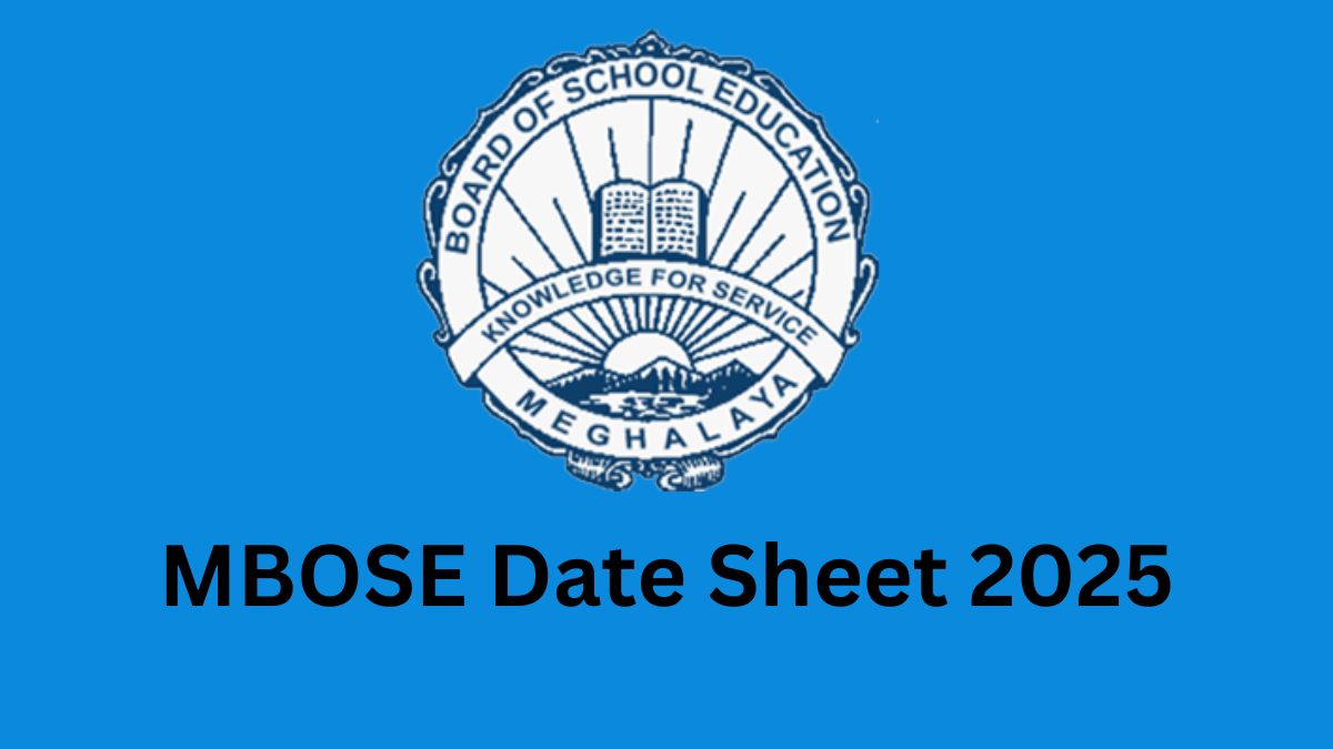 MBOSE Date Sheet 2025