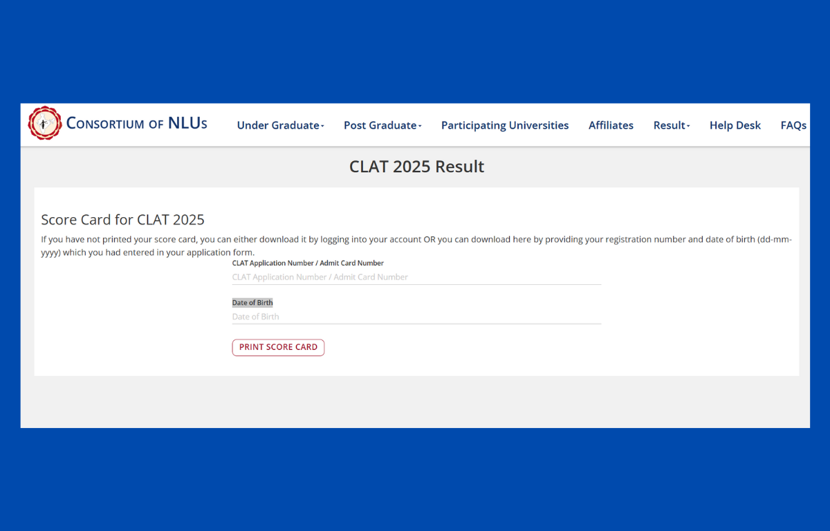 CLAT Result 2025