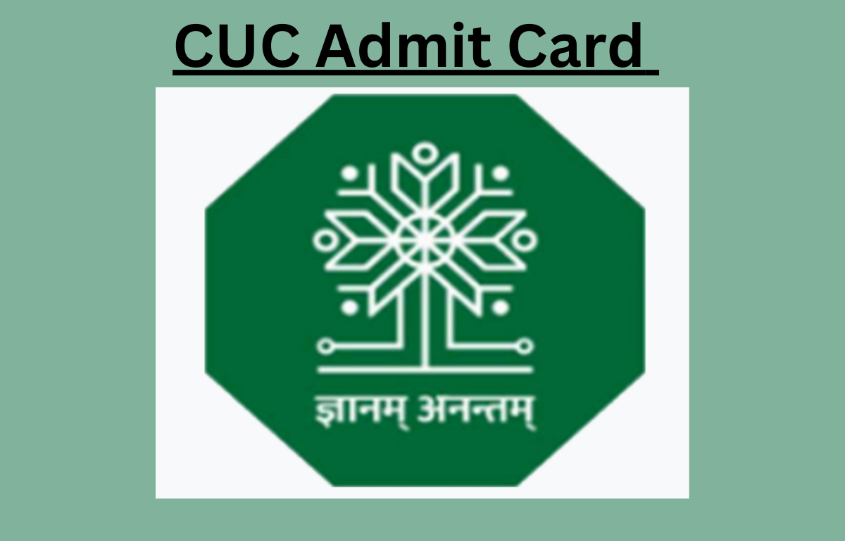 CUC Admit Card